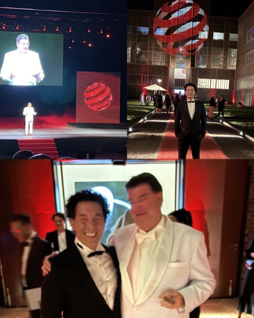 Red Dot Gala 2024: tören sahnesi ve Red Dot Design Museum