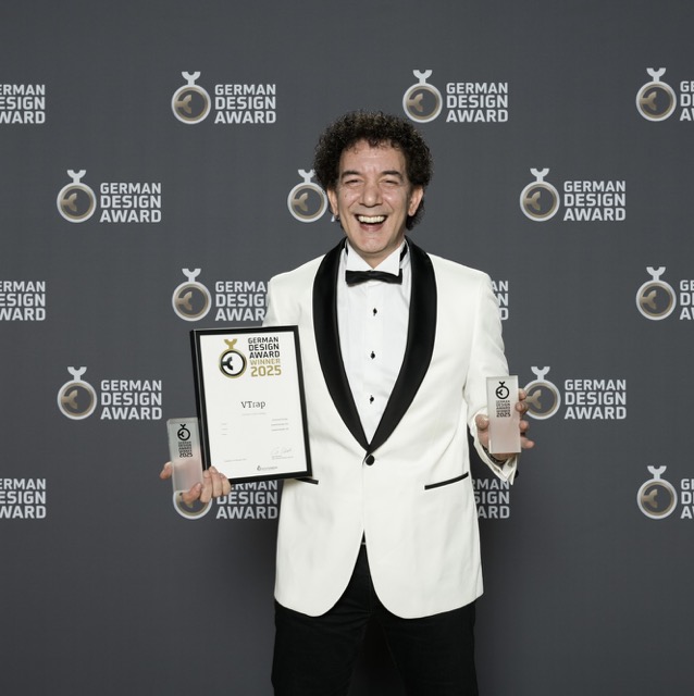 German Design Award 2025: VTRAP ödülü ve sertifikası
