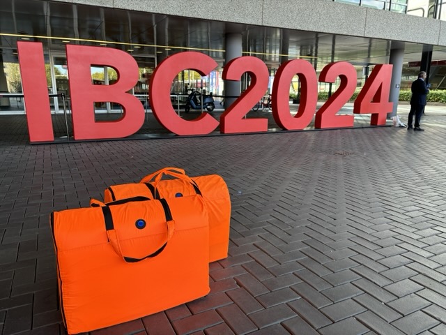 IBC 2024 girişinde VTRAP taşıma çantaları